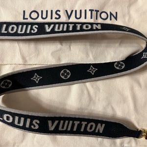 LouisVuitton Jacquard Purse Strap